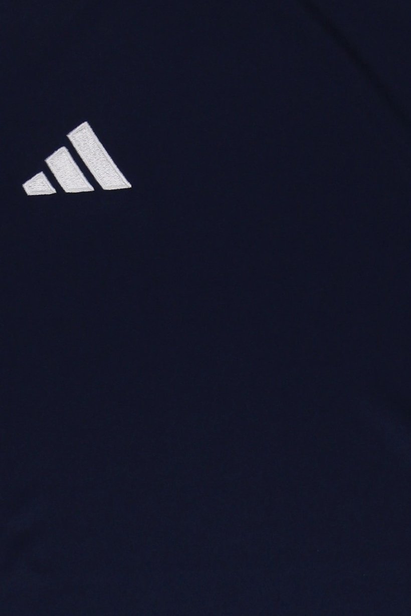 Kids Boy Embroidered Logo Short Sleeve Training T-Shirt, Navy Blue