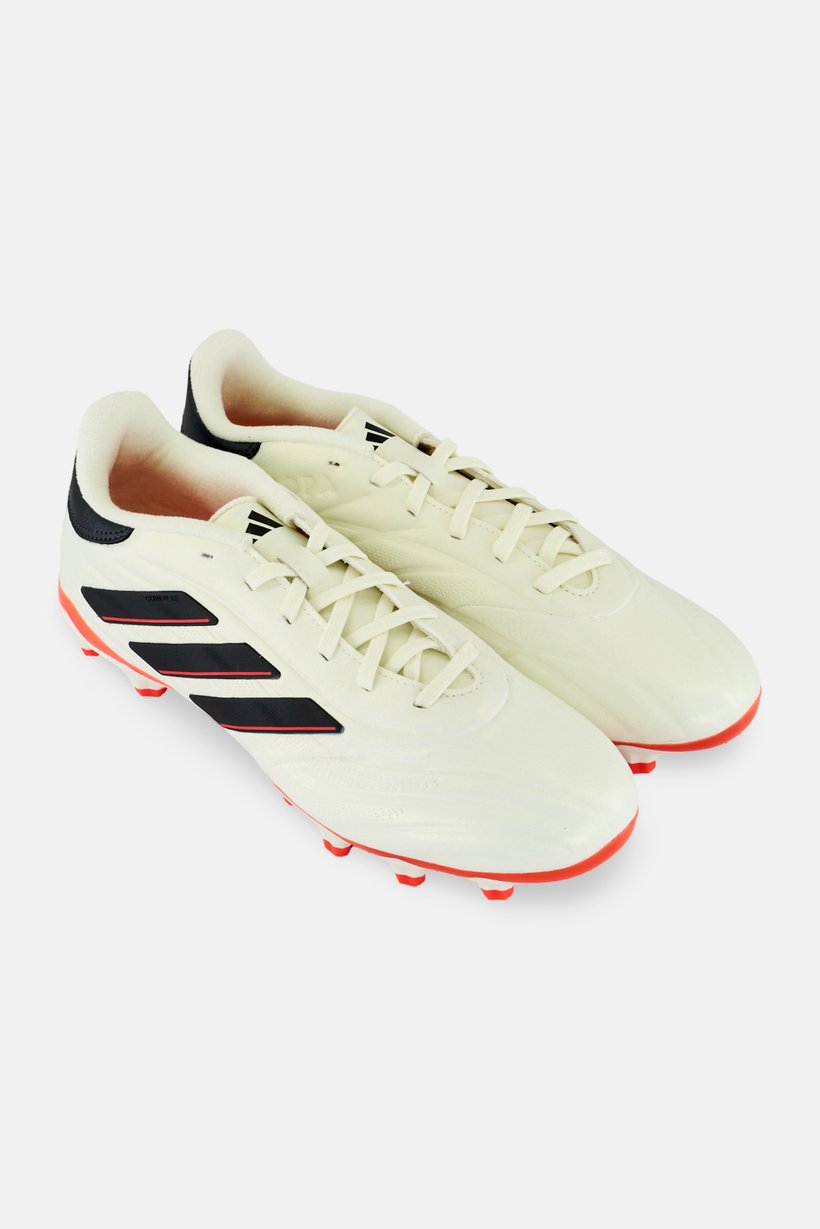Men Copa Pure 2 League MG Lace Up Football Shoes, Ivory