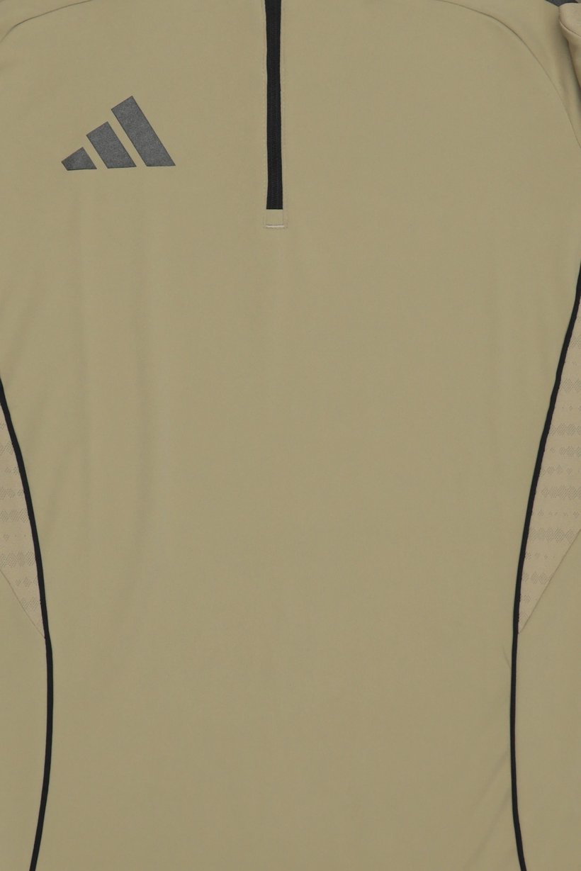 Men Slim Fit Long Sleeve Football Sweatshirt, Khaki