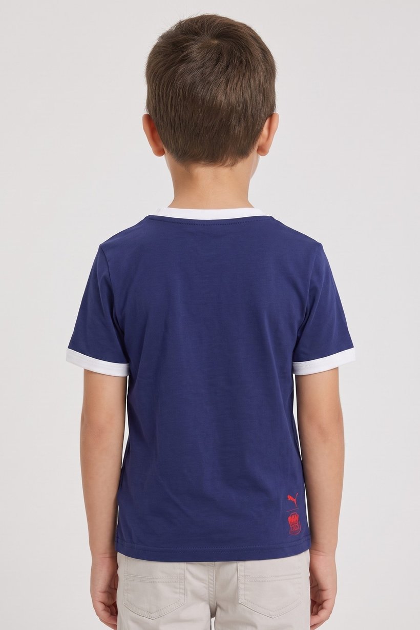 Puma x Paw Patrol Kids Boy Sportswear Fit Short Sleeve Outdoor T-shirt, Navy