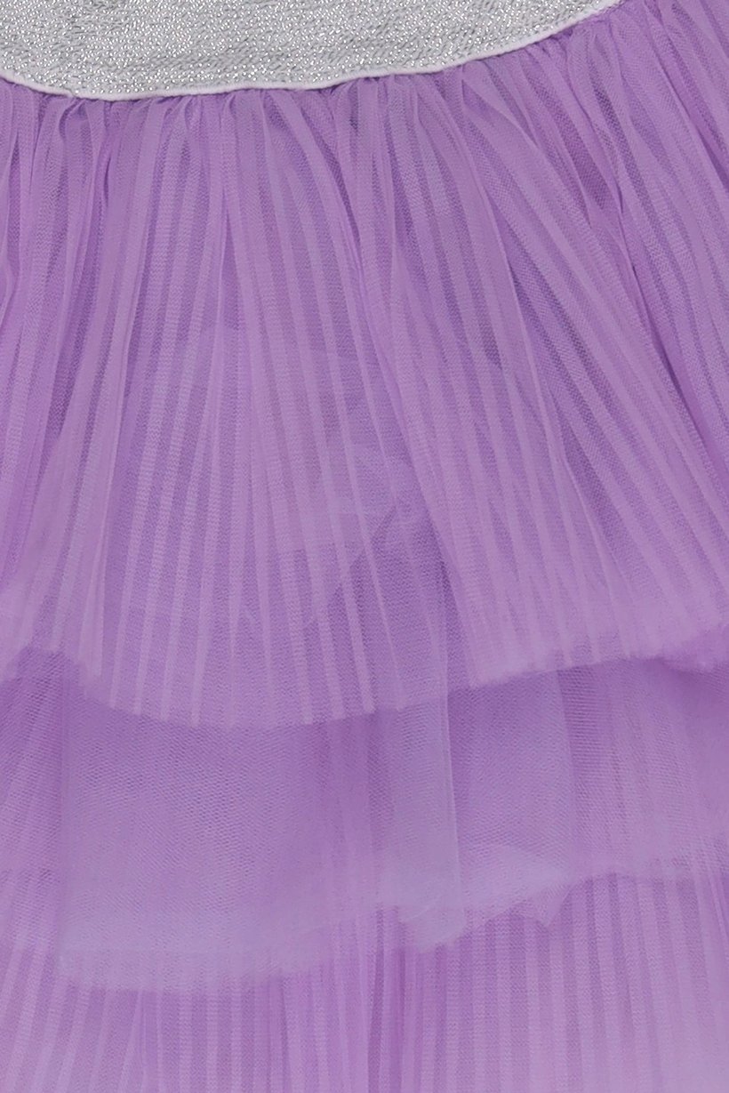 Toddlers Girl Pleatred Skirt, Lavender