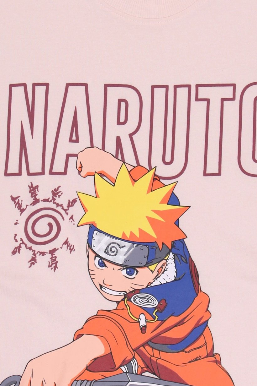 Kids Boy Crew Neck Short Sleeve Graphic Print T-Shirt, Light Peach