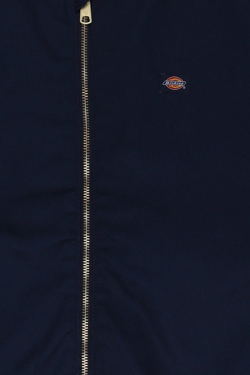 Kids Boy Embroidered Logo Bomber Jacket, Navy Blue