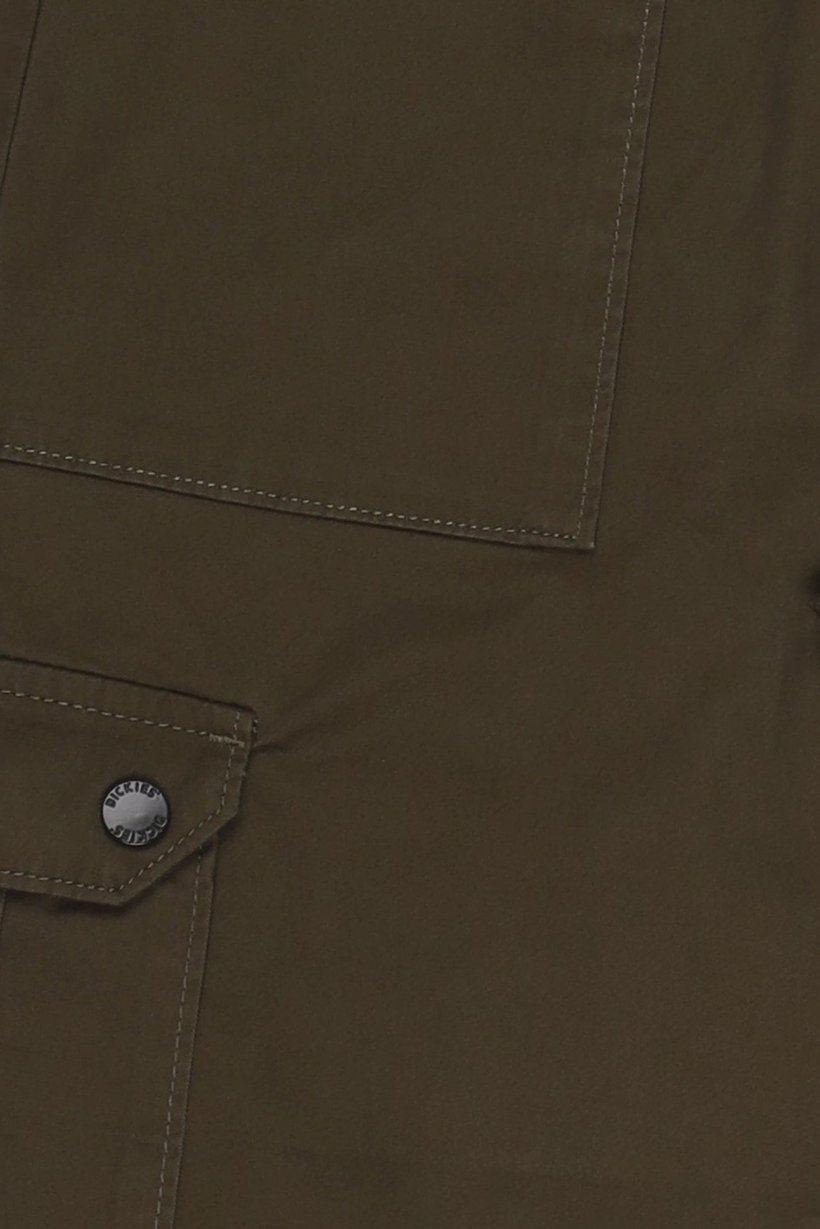 Kids Boy Solid Cargo Pants, Dark Olive