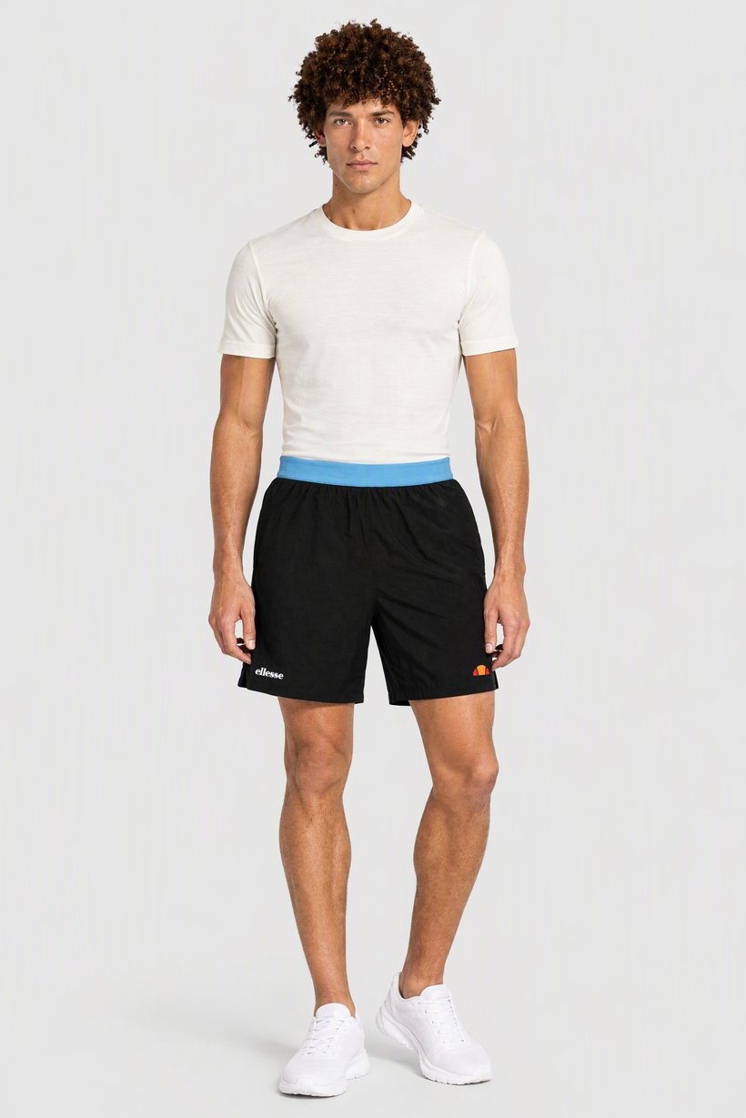 Men Sportswear Fit Training Shorts, Black