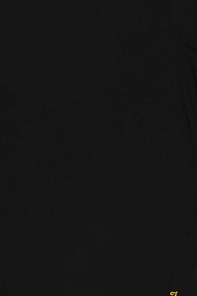 Men 3 Piece Crew Neck Short Sleeve Heather Lounge T-shirt, Black