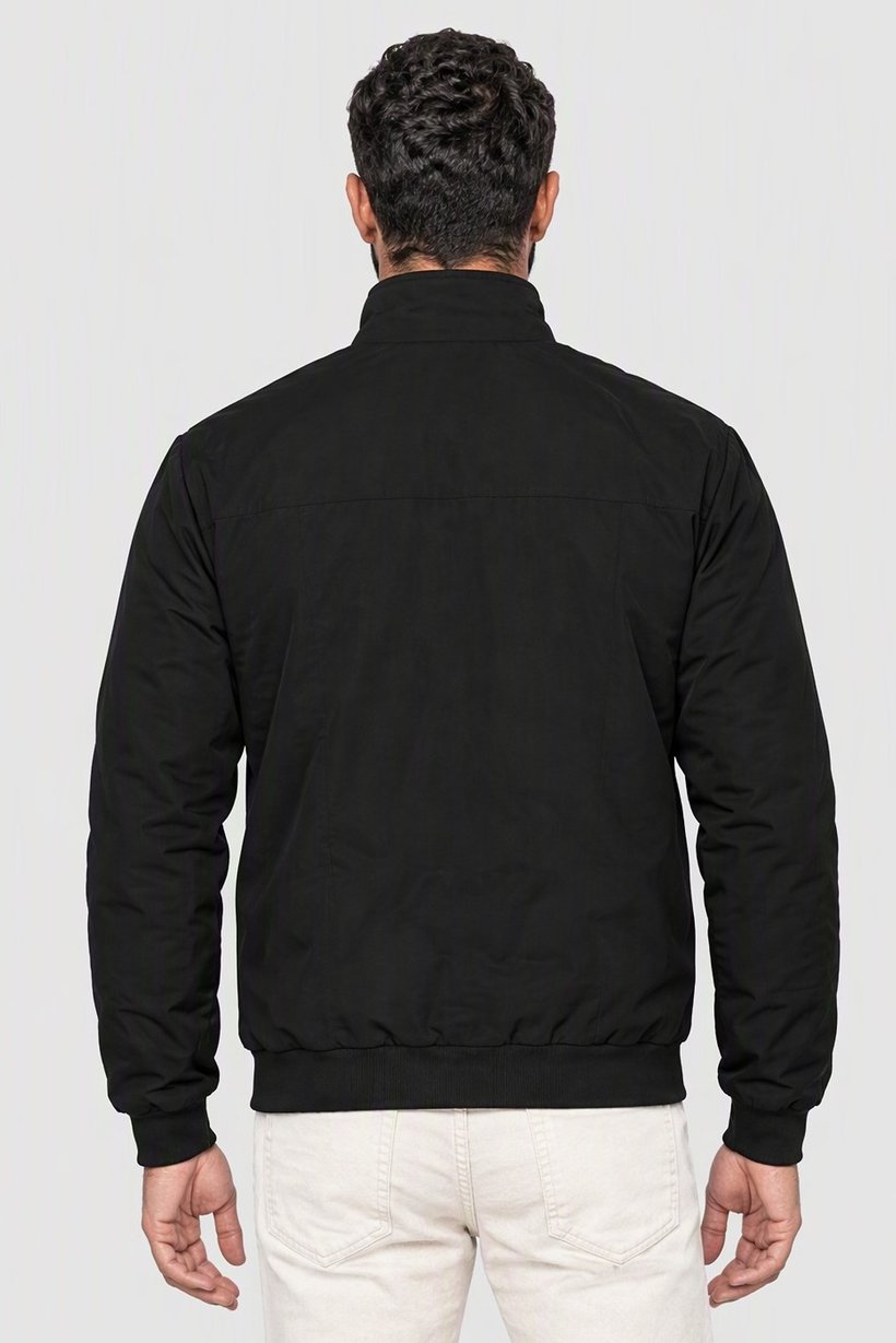 Men Plain Softshell Jacket, Navy