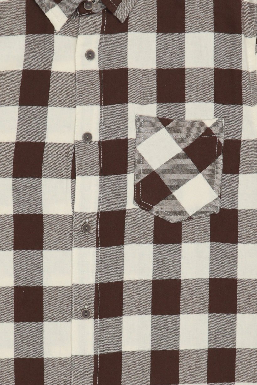 Men Regular Fit Plaid Long Sleeve Casual Shirt, Multicolor