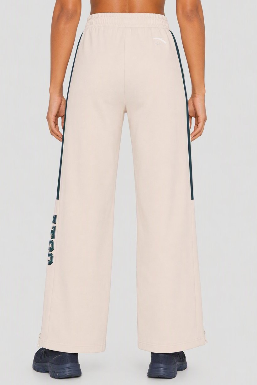 Women Relaxed Fit Outdoor Wide Leg Pants, Off White
