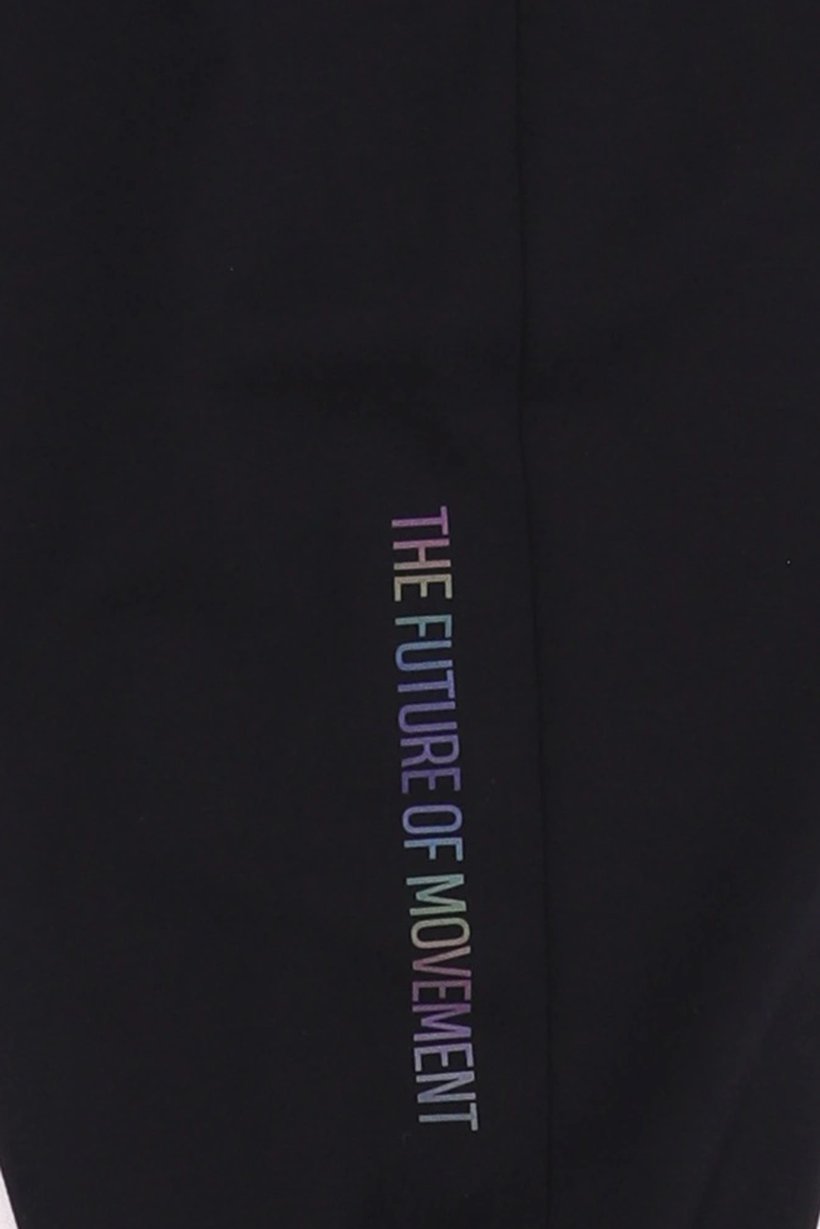 Women Relaxed Fit Training Track Pants, Black