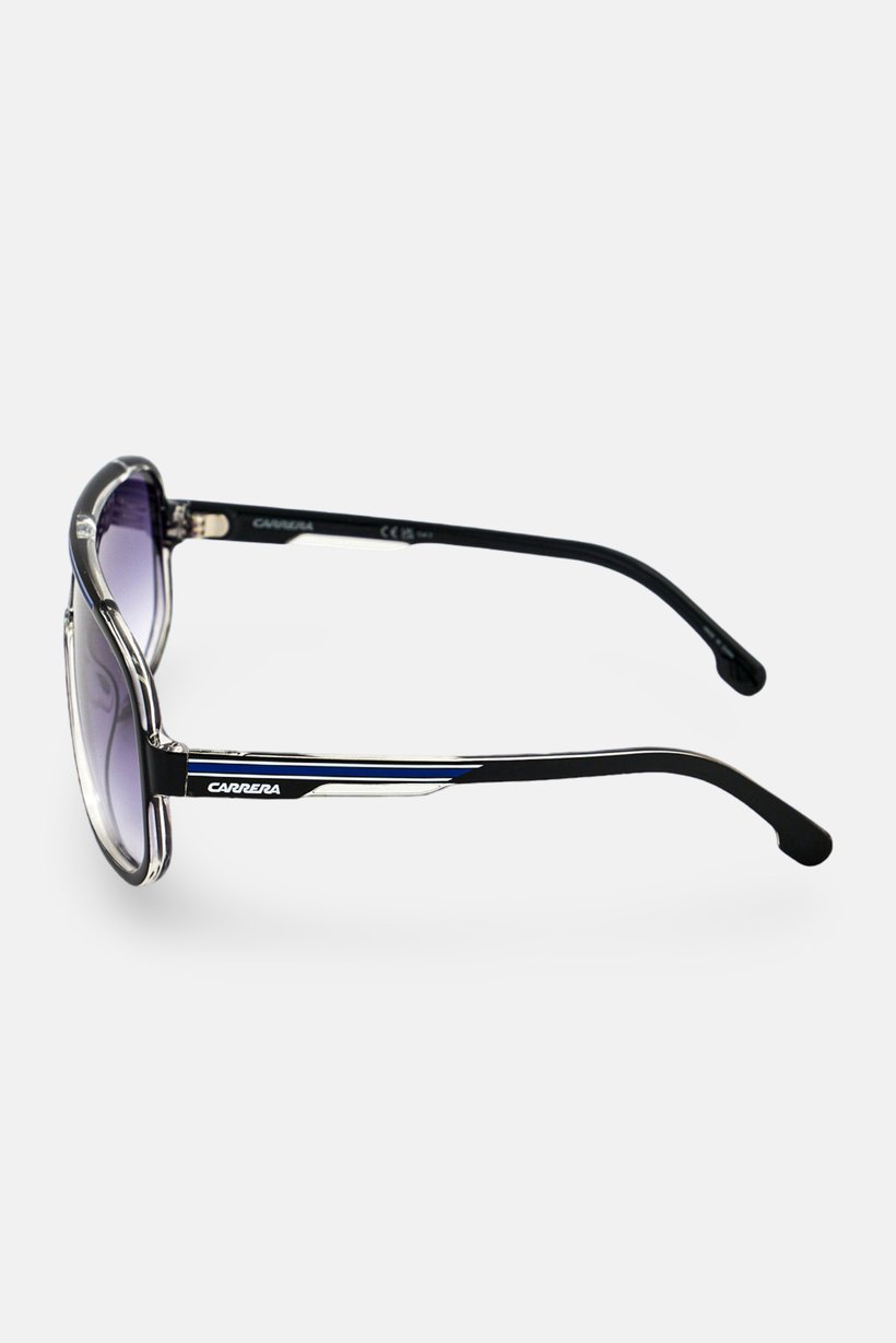 Men CARRERA 1058 Aviator Sunglasses, Black