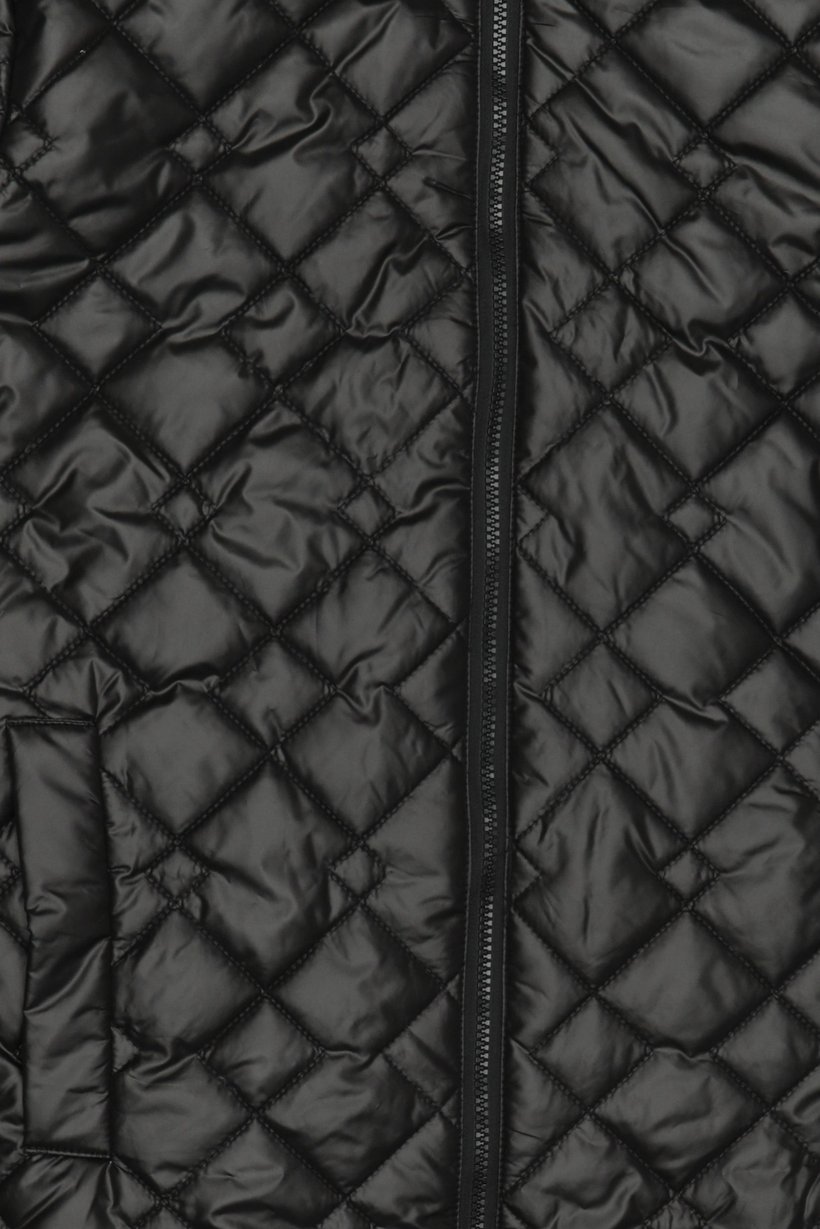 Women Quilted Puffer Jacket, Black