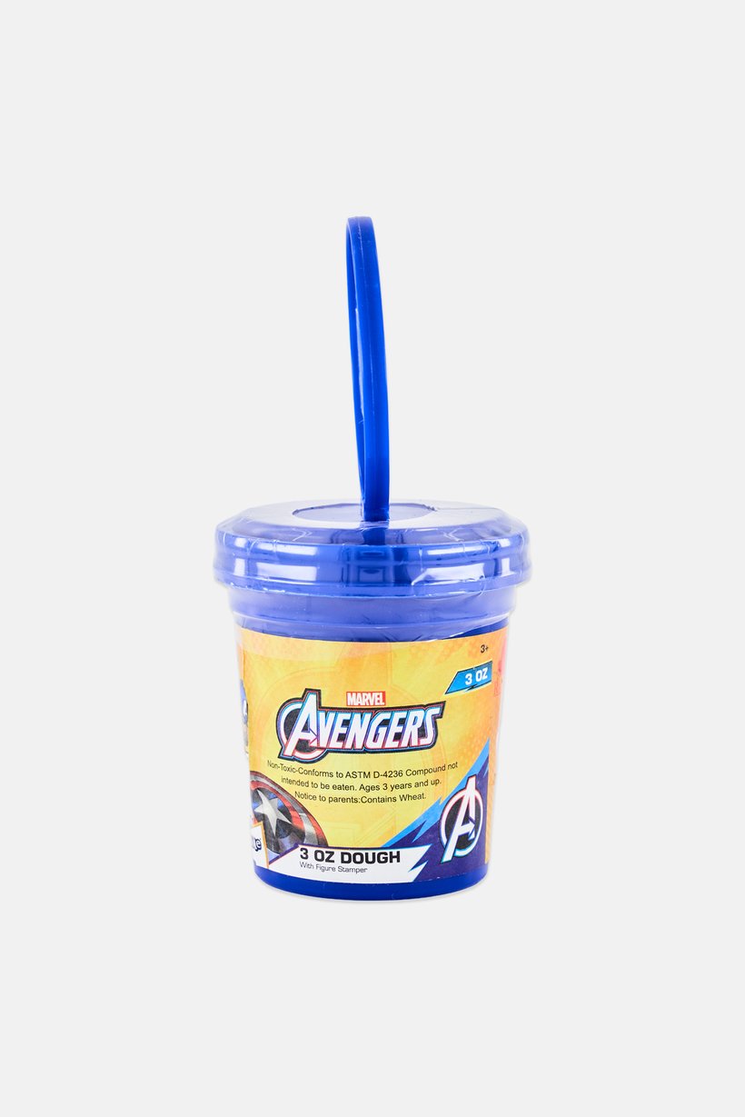 Marvel Captain America 3 Oz Dough With Figure stamper