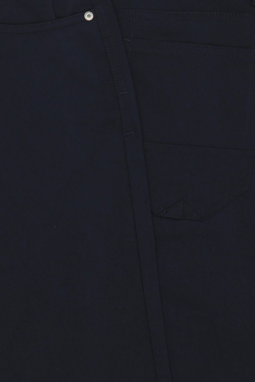 Men Classic Fit Solid Chino Pants, Navy