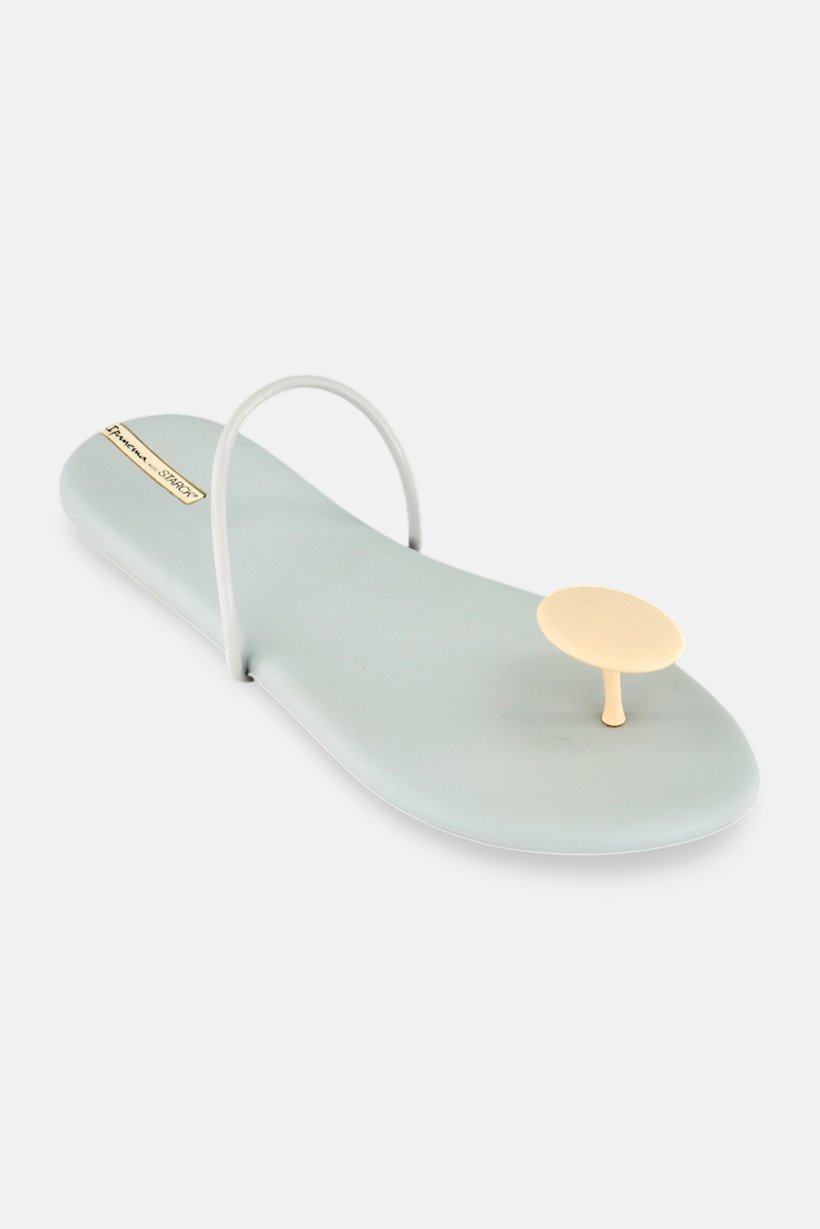 Women Starck Ting Slip On Slippers, Light Grey