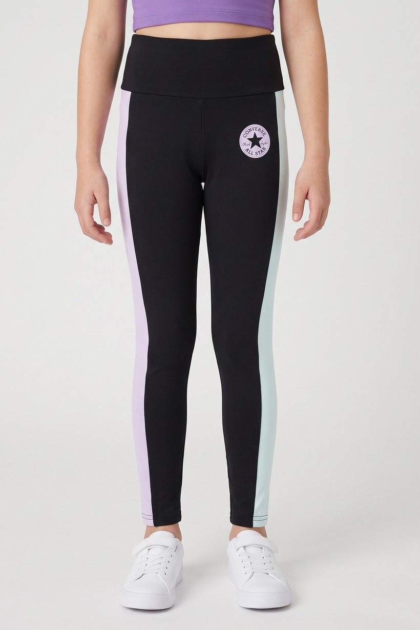 Kids Girl Sportswear Fit Training Leggings, Multicolor