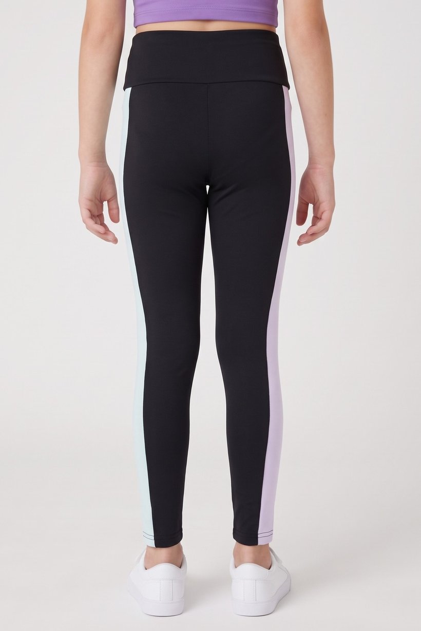 Kids Girl Sportswear Fit Training Leggings, Multicolor
