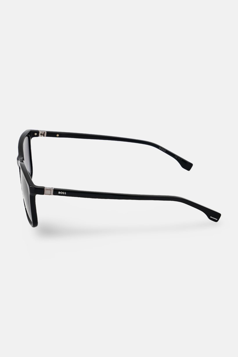 Boss Men BOSS1434 Square Sunglasses, Black