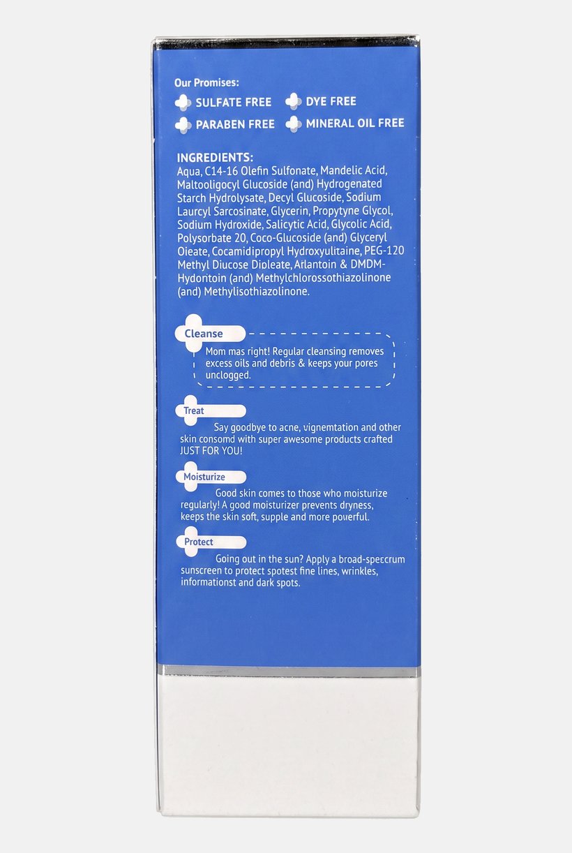 AHA BHA Foaming Daily Face Wash 100ml