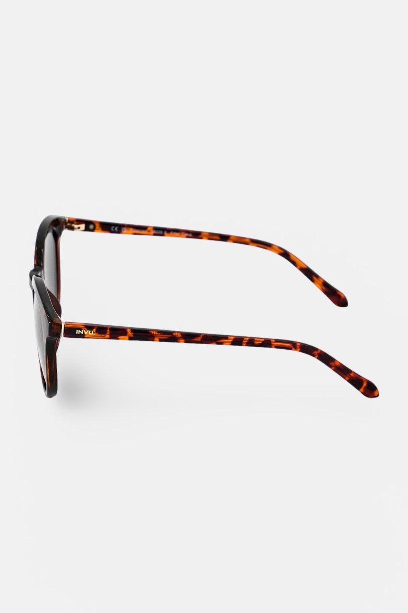 Women B2220-B Round Sunglasses, Havana