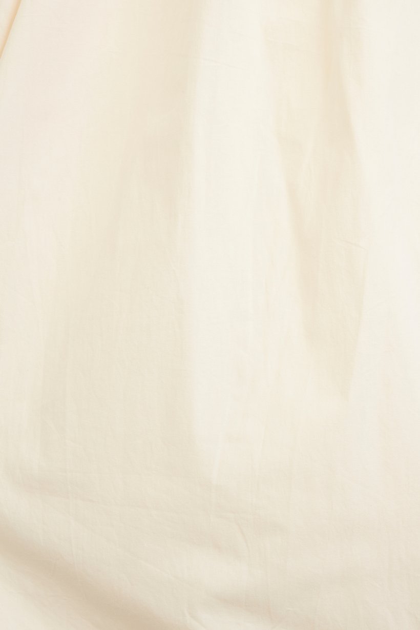 Women Eyelet Maxi Dress, Cream