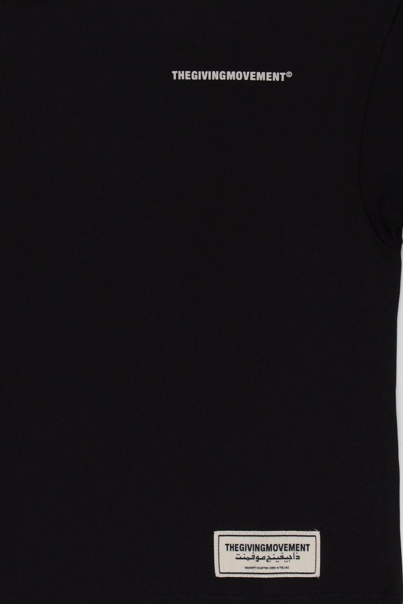 Toddlers Boy Oversized Brand Logo Short Sleeve T-Shirt, Black