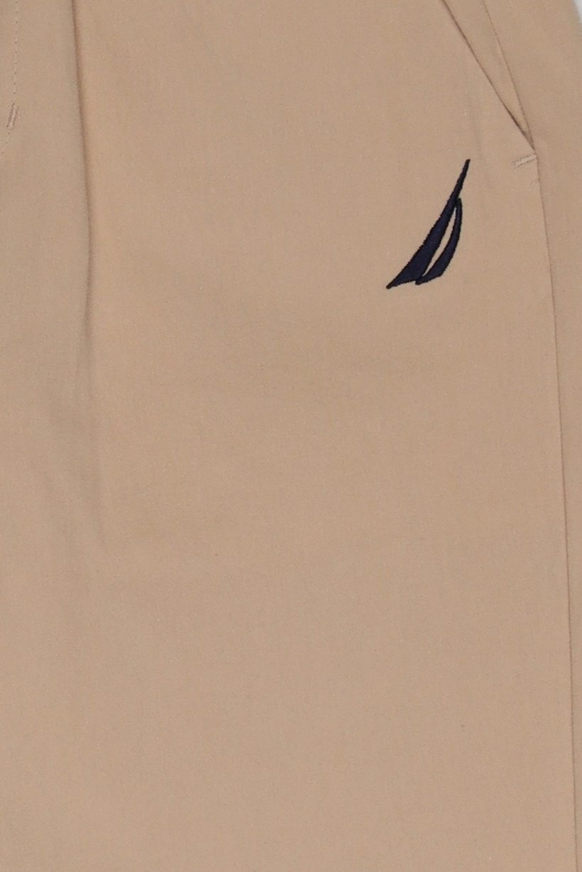 Kids Boy Regular Fit Plain Chino Pants, Khaki
